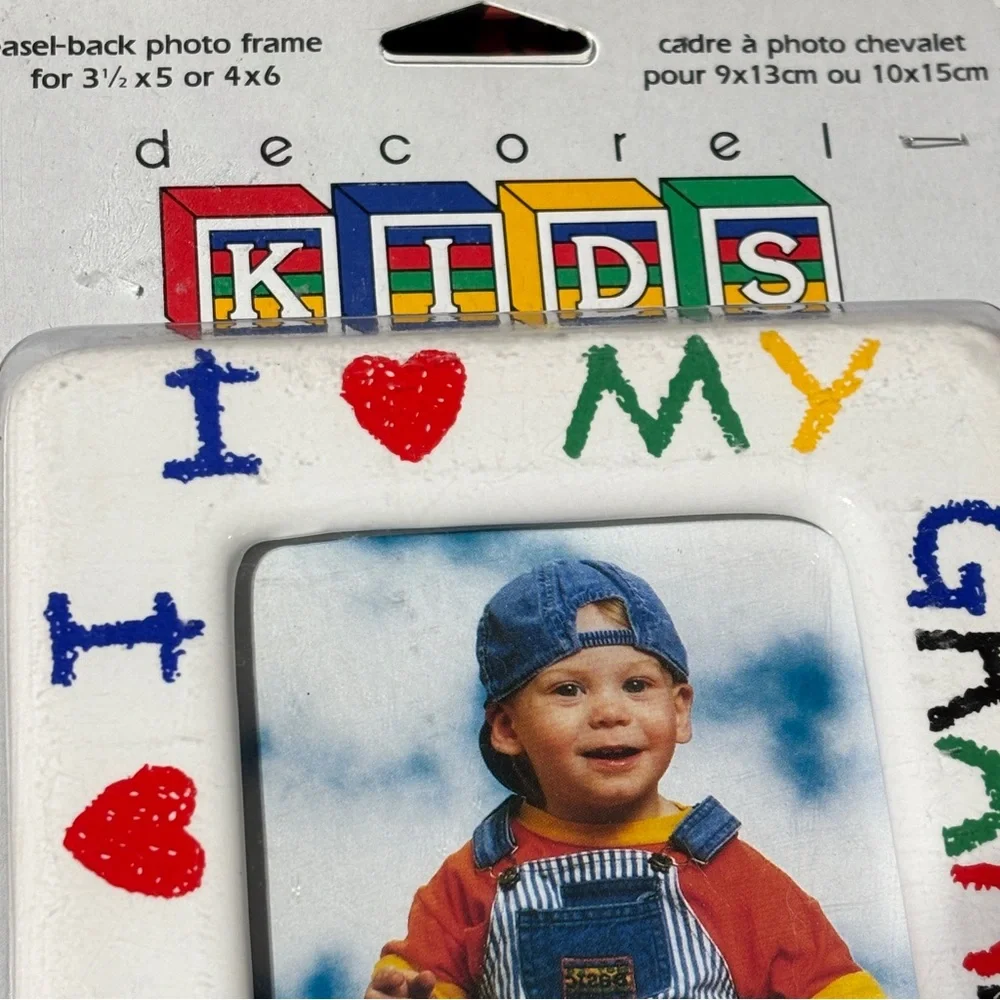 Vintage I love my grandma ceramic colorful Mother’s Day 6"x4" 90s - Picture 8 of 9